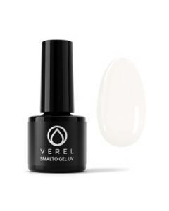 VEREL SMALTO SEMIPERMANENTE GEL POLISH 01 BIANCO LATTE BASSA INTENSITÀ