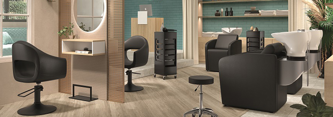 arredamento per sala parrucchiere